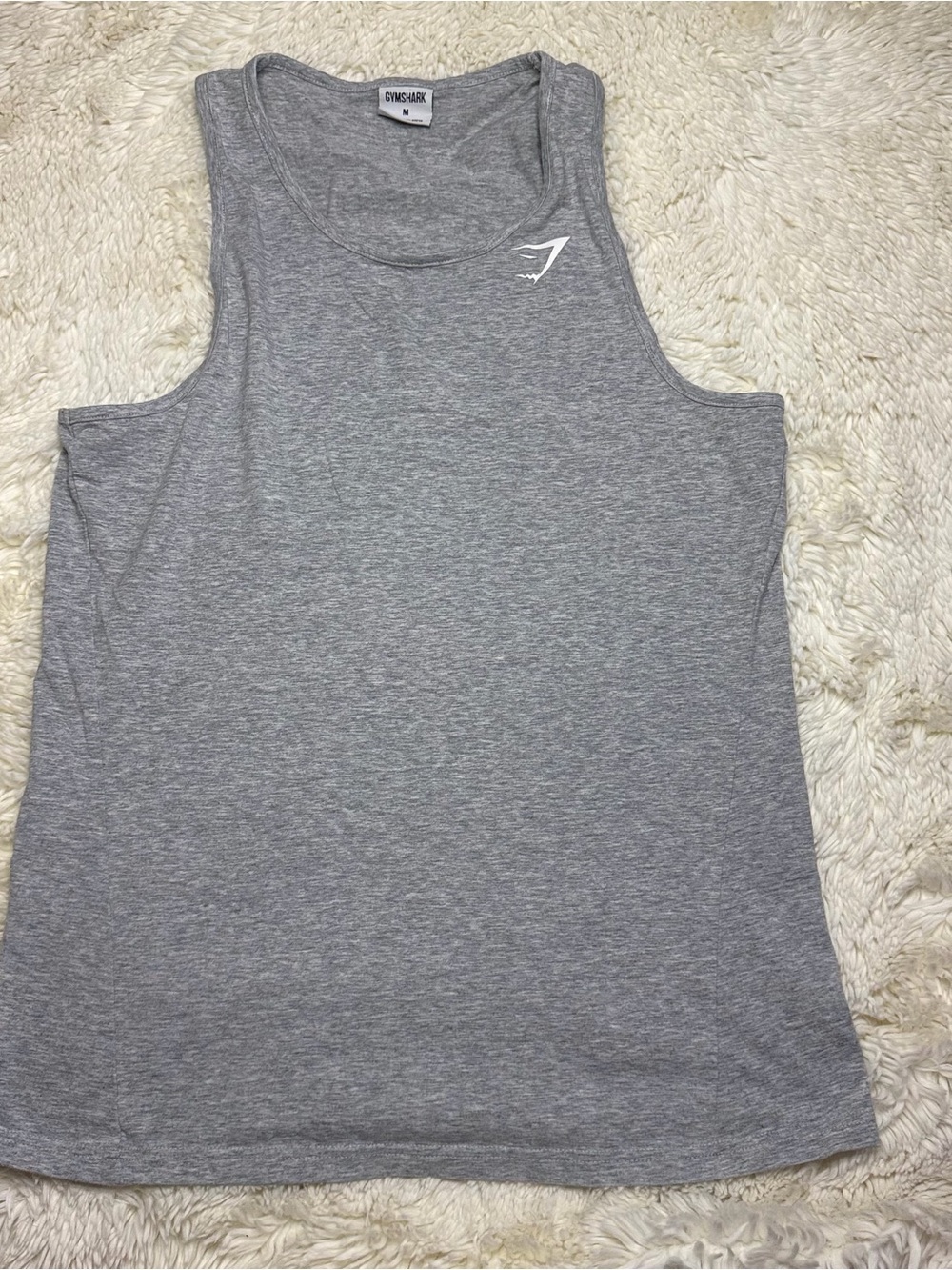 Gymshark men’s size medium Gray Sleeveless Training Tank top